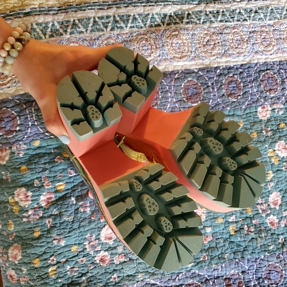 Club Exx Platforms Poisonous Vixen Snake sz.7 - Picture 2 of 2